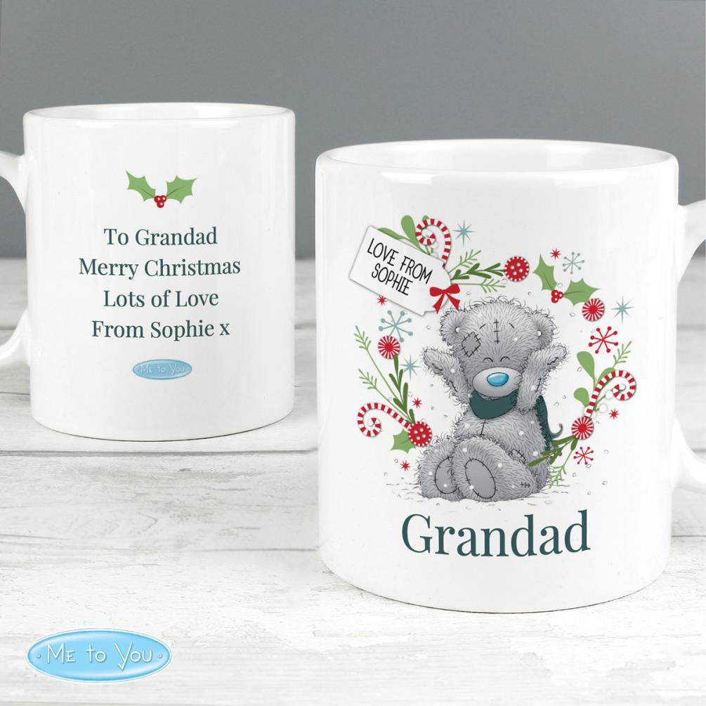 Personalised Me to You Bear Christmas Mug Extra Image 1